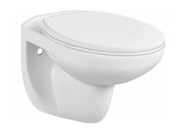 Hänge WC Spülrandlos spülrandloses Wand WC Toilette softclose WC-Sitz abnehmbar